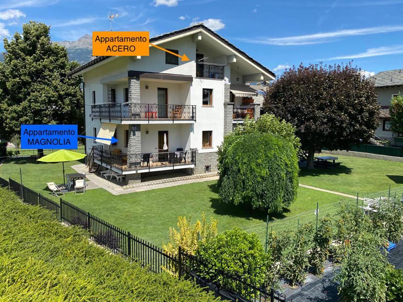Apartamento Il Tiglio Gressan Aosta Exterior foto